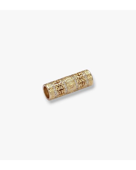 Alexie of Athens Metallic Athena Infinity Bead Necklace