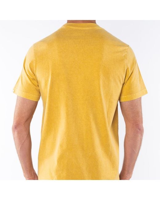 Ariko Yellow Sunrise Beach T-Shirt for men