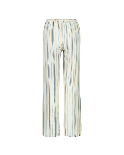 Boutique Kaotique Blue Striped Moroccan Beach Trousers