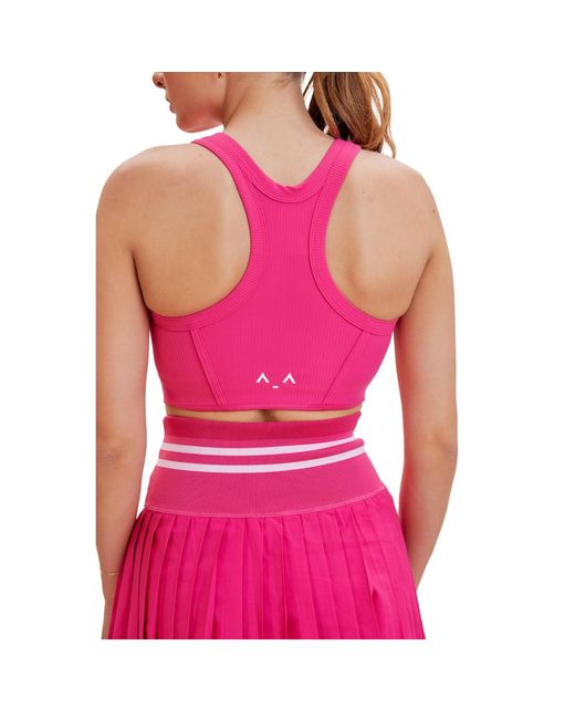 Altra Volta Pink Hot Basic Sports Top