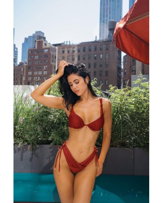 IVY SWIMWEAR Red Siena