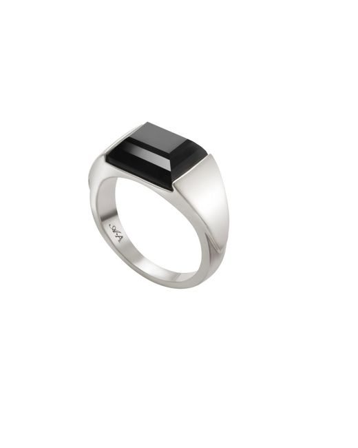 Armine + Ambrose Black The Pinky Promise Ring