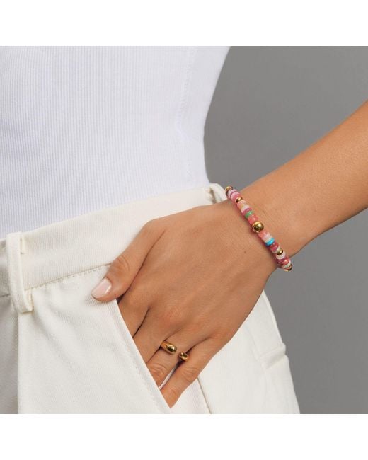 Nialaya Metallic Tourmaline Wristband