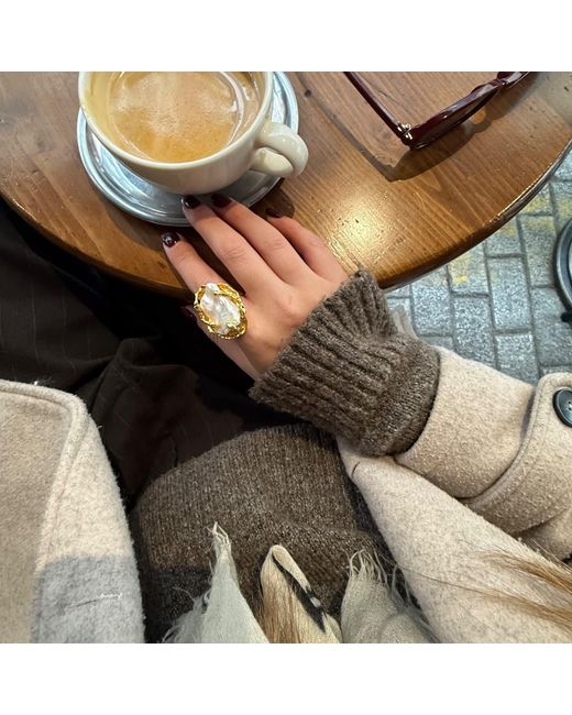 La Pluie Jewellery Metallic Galatea Ring