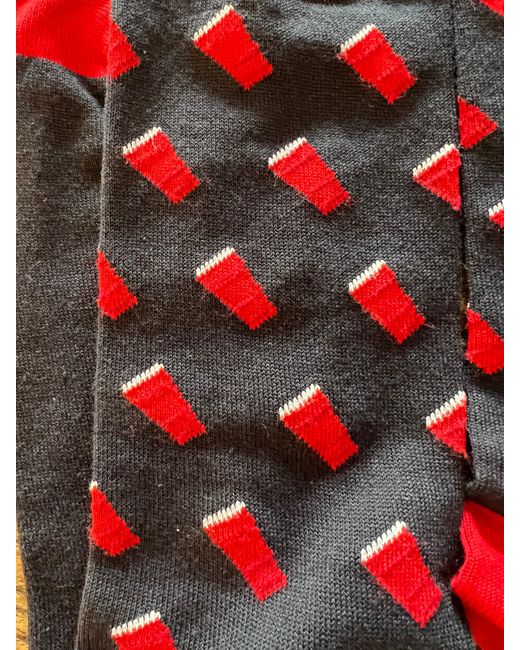 Lazyjack Press Blue Re-Rack Socks for men