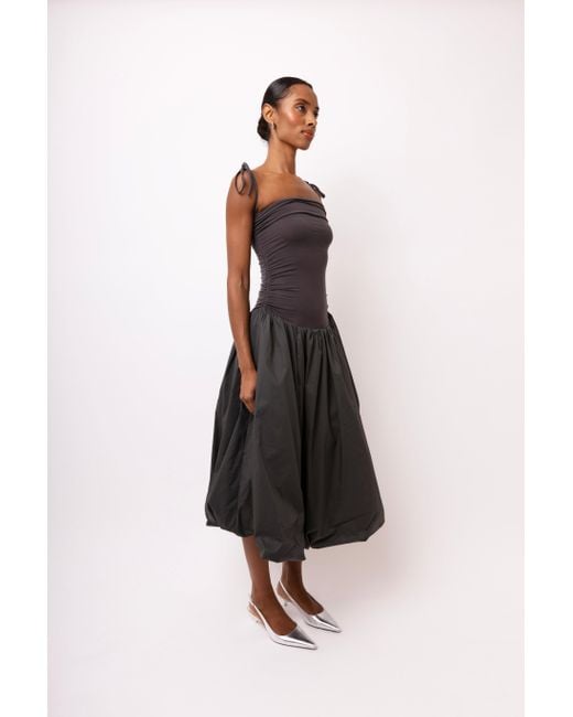 Amy Lynn Gray Alexa Dark Puffball Dress