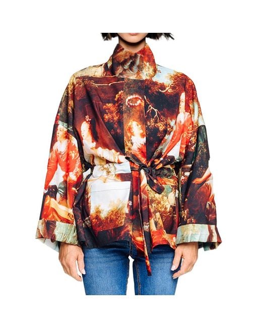 Maxjenny Red Square Boxy Jacket
