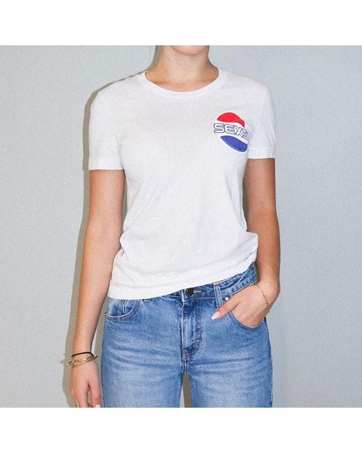 Love and Nostalgia Blue Margot Sexsi Tee