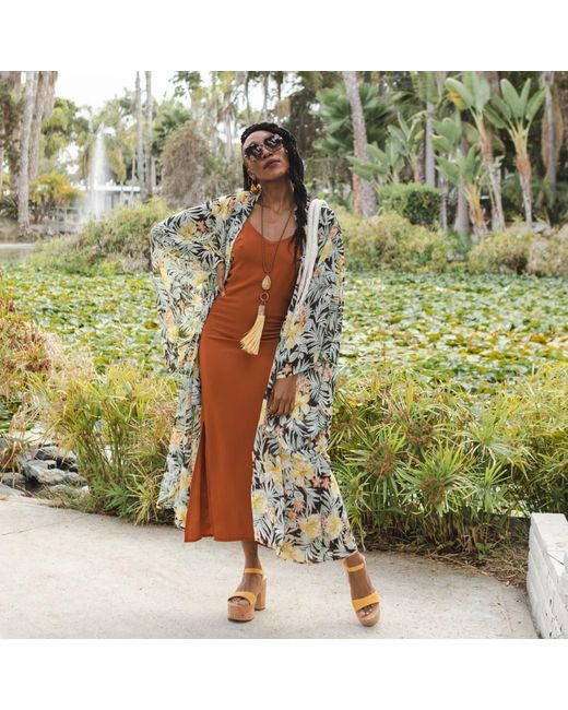 Jennafer Grace Metallic Serenity Patina Kimono