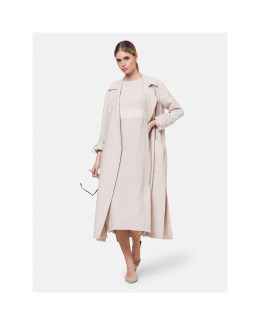 Helen Mcalinden Multicolor Neutrals Shiv Natural Pearl Dress