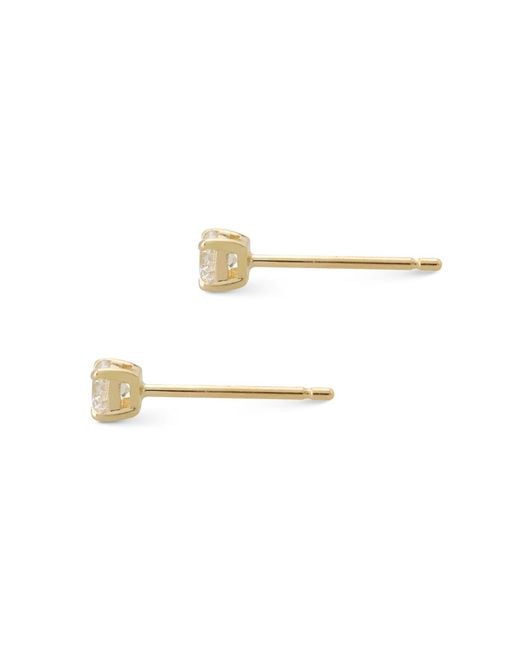 Dolcetto Designs Metallic Lab Grown Round Diamond Studs