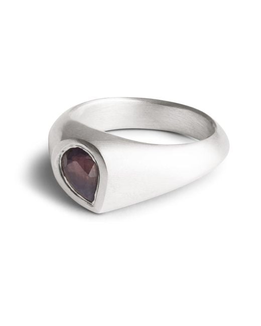 Kasun Metallic Signet Ring