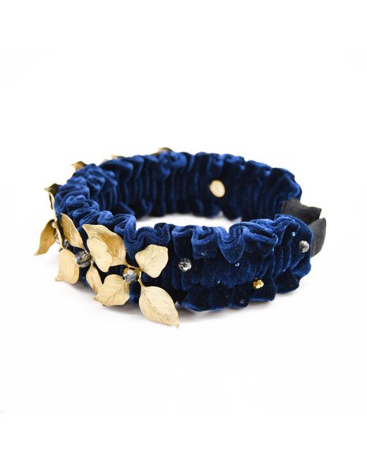 ADIBA Blue Royal Goddess Handmade Headband
