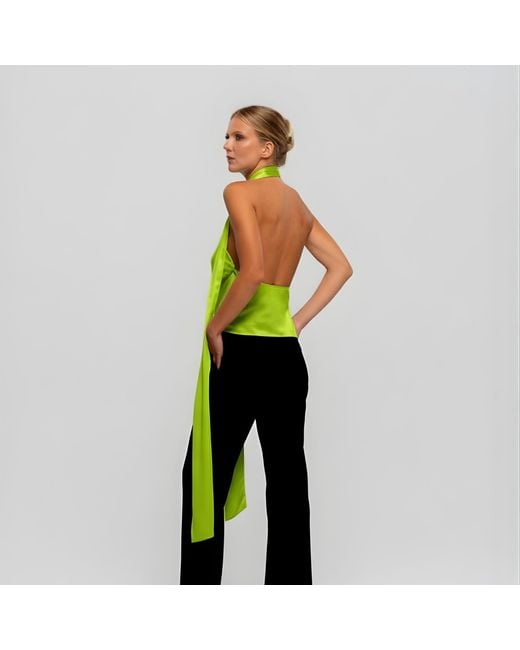 The Ethos Studio Yellow Nicholette Top