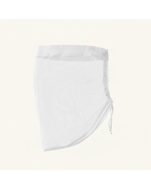 Brasini Swimwear Gray Beleza Swimwear Cover Up Skirt