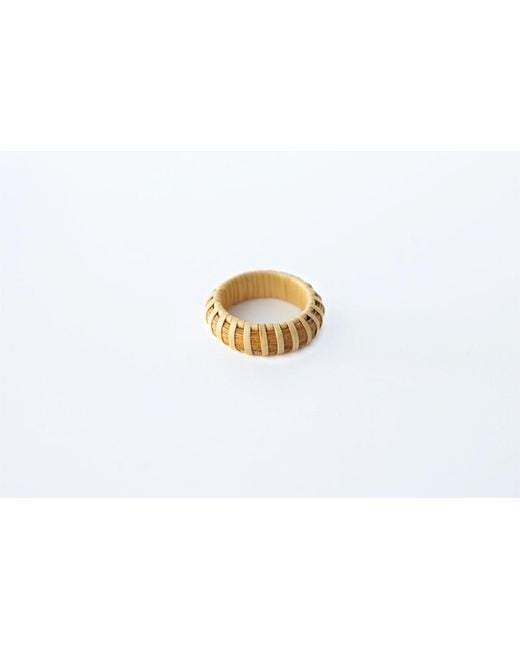 Whale Tail Weaving Black Neutrals The Deckhand Ring