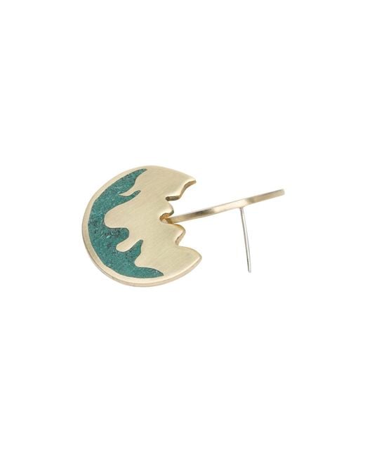 Zeworks Green Lea Malachite Earrings