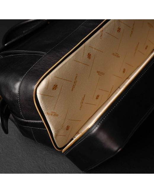 Time Resistance Black Leather Doctor Bag, Medical Bag, Leather Handbag