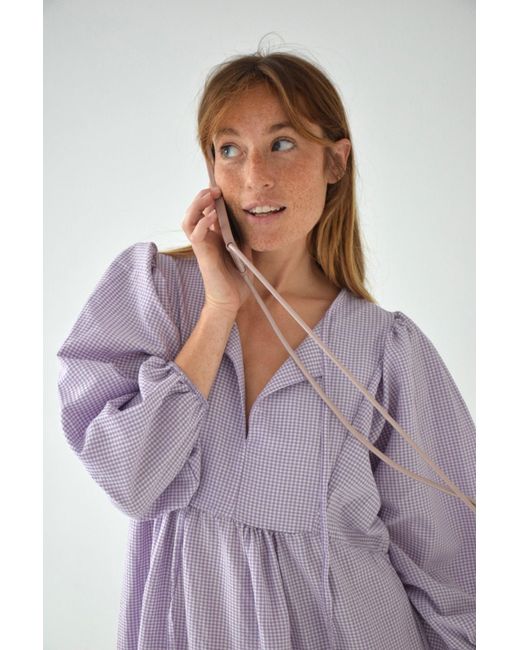 Mind Traveler Purple Gabriela Dress