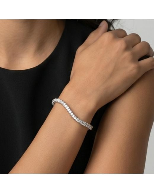 Uchi and Soto Metallic Nami Stone Wave Bangle
