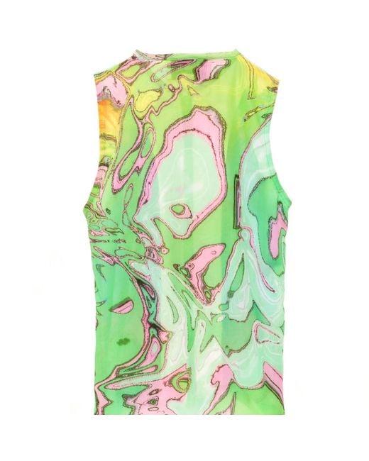 Paloma Lira Green Alien Top