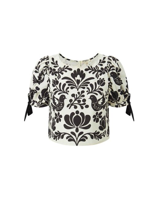 Pecanpepperpelican Multicolor Shadow Garden Top