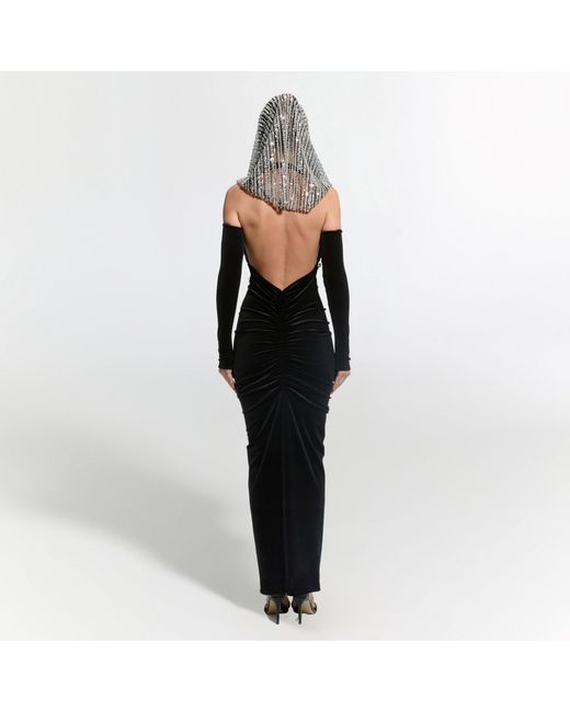 Nur Karaata Black Topkapi Dress
