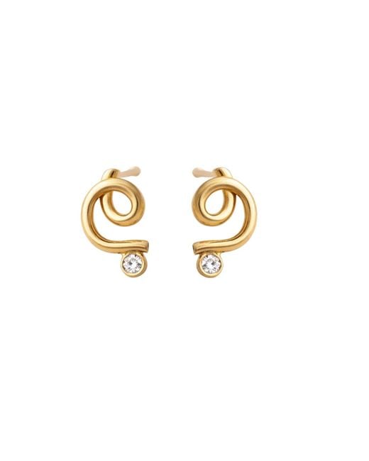Lily Flo Jewellery Metallic Good Thing We Kept Going Diamond Earrings
