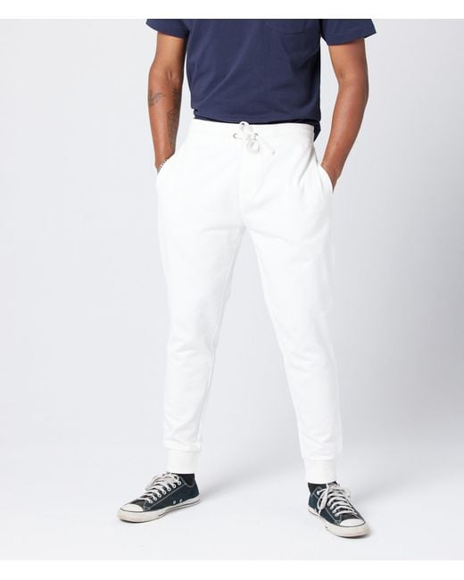 Known Supply White 100% Organic Cotton Sweatpants