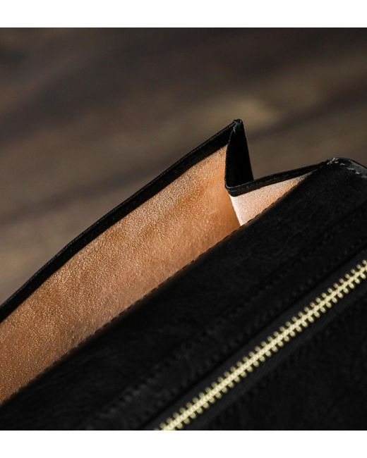 Time Resistance Black A Coat Wallet For
