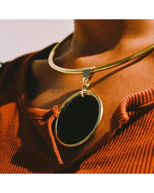 Lala Salama Metallic Tamima Choker