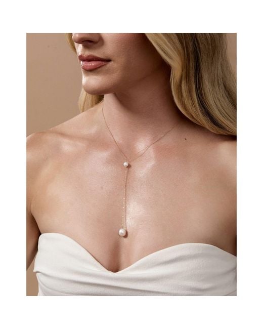 SET & STONES White Penny Necklace