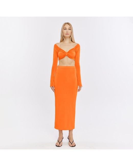 Herfetch Orange Tangerine Top
