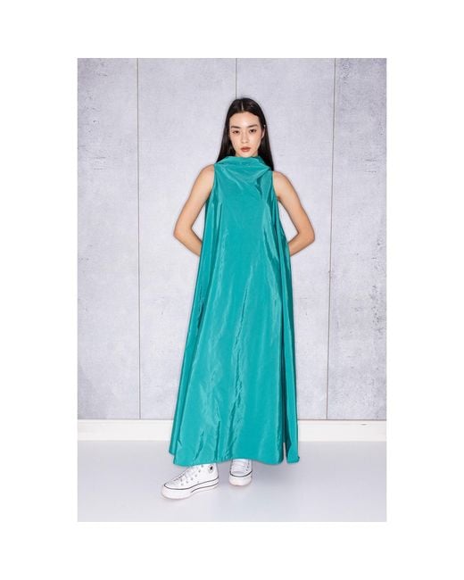 Bianca Popp Green Bell Dress Long