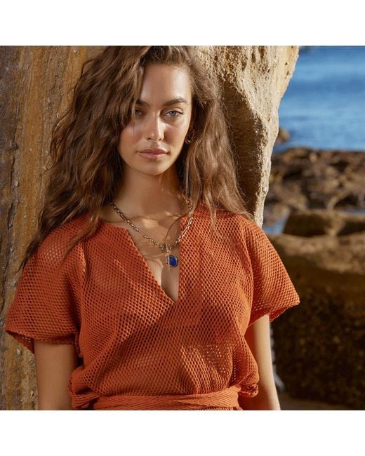 ARMS OF EVE Orange Como Dress