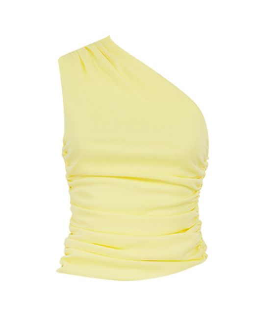 Celestine & Mae Yellow The Aura Top