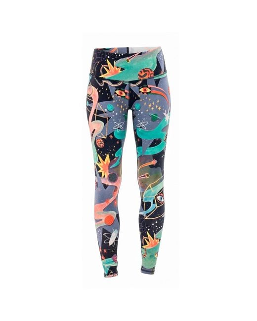 Pitaya Yoga Blue Door Of The Cosmos Leggings