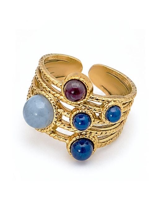 Gajú Metallic Megalochori Ring