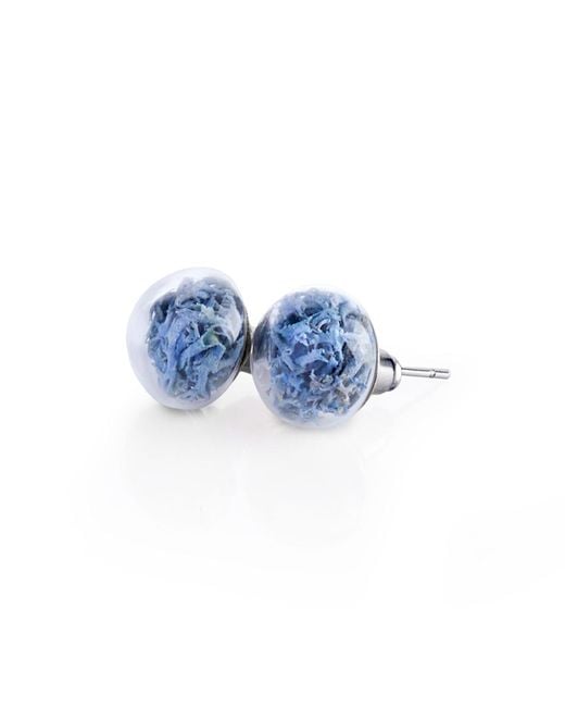 My Little Nature Blue Earrings