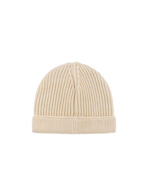 Norbron Natural Cuat Cream Beanie for men