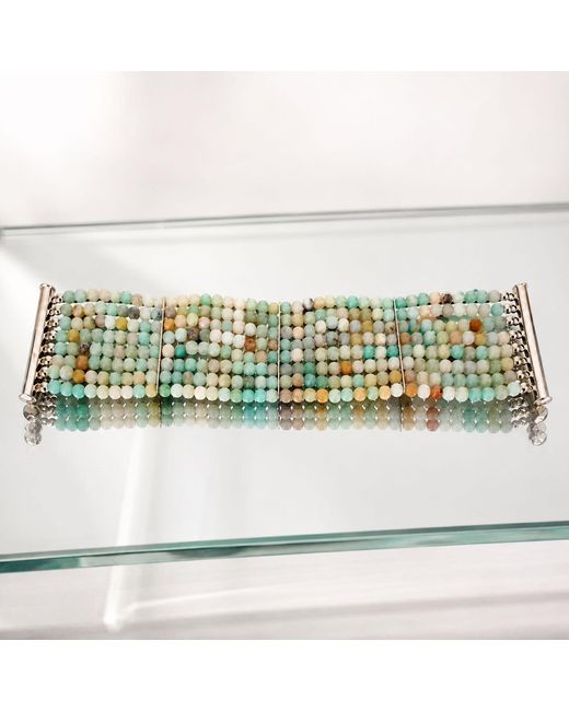 Bellus Domina Green Multi-Layer Amazonite Bracelet