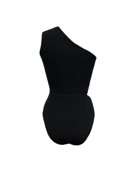 Animal Black Seashell Cutout One Piece