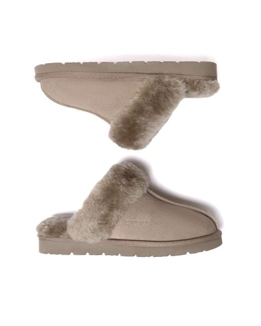 EverAu Australia Brown Raven Slippers