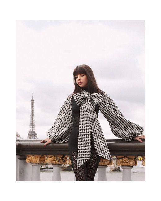 Monosuit Black Bolero Long Sleeves Top