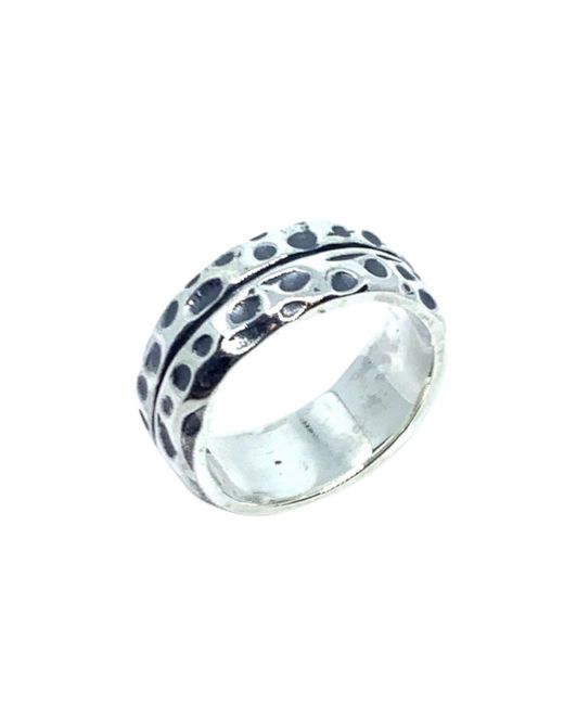 Tg-Jewellery by Tamara Gervasio Blue Effect Chunky Ring Handmade