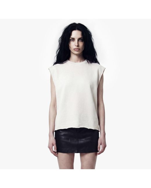 Other Uk Natural Raw Edge Oversized Sweatshirt