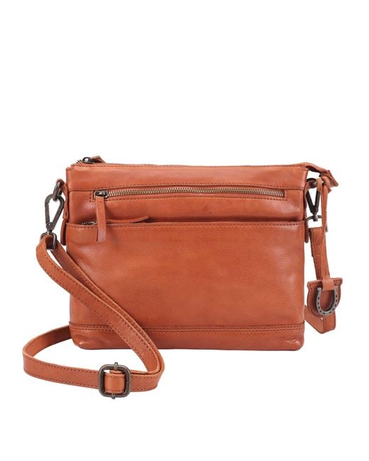 Lloyd Baker Orange Dimitra Crossbody Bag