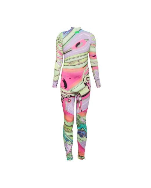 Paloma Lira Multicolor Catwoman Jumpsuit