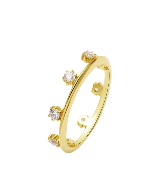 Onewildone Metallic Endless Potential Aura Stacking Ring