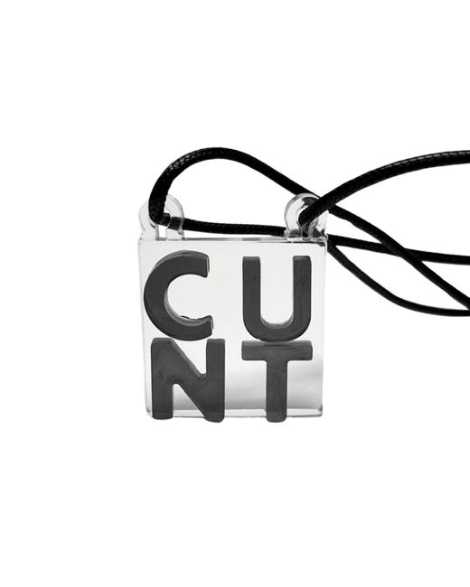 Studio Syg Black Cunt Necklace